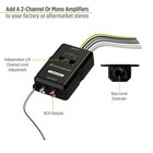 Convertidor De Alta Y Baja Para Auto Adaptador Impedancia De Alto Nivel Bajo Rca