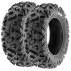 Sunf Atv Utv Tires Full Set 4 - 25x8-12 25x8x12 Front 25x10-12 25x10x12 Rear 6pr