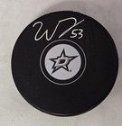 Wyatt Johnston Signed Dallas Stars Nhl Hockey Puck Fanatics Authentic Auto 
