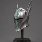 Medieval Warrior Helmet Steel Armor Horned Medieval Knight Viking Larp Cosplay