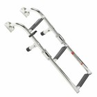 3 4 5 6 Step Boat Marine Ladder Telescoping Folding Platform Boarding Swim Step