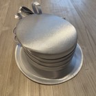 Derby Grey Hat Women   s Church Wedding Tea Party Easter Ribbon Embellished Formal