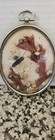 Vtg Lot Of 2 Signed Marguret Framed Dried Flowers   Butterfly Collage Great   