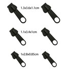Fix Zipper Zip Slider Repair Instant Kit Removable Rescue Replacement Pack Of 6p