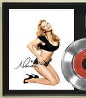 Mariah Carey  sent From Up Above  Reproduction Signed Silver Record Wood Plaque