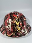 New Full Brim Hard Hat Custom Hydro Dipped San Francisco 49er s
