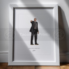 Coach Phil Jackson Poster Los Angeles Lakers Basketball 8x10 Print