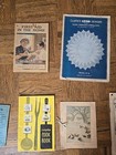 Antique Clark s Ont Designs Pattern Book No 9 1920 Crochet    Other Ephemera