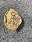 Seven Lucky Gods Treasure Ship Bivalve Shell Clam Lucky Charm Dragon Sculpture