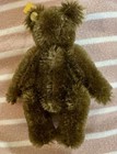 Vintage Miniature 3    Steiff Mohair Original Teddy Bear Stuffed Animal Germany