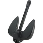 Attwood Solid Cast Iron 15-pound Navy Boat Anchor  Black Pvc-coated  Boat