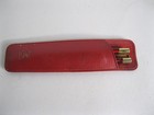 Zebra Japan Mini Ballpoint Pen Pencil  2 Pieces Set Vintage Red W  Case 4 Inches