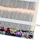 Lbxgap 168 Slot Pencil Roll Wrap Up Pouches Holder   travel 168  Sea 