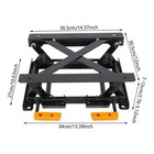 Car Seat Height Adjuster Seat Pedestal Holder Lifting Base Lift Rack 2 76 -5 12 
