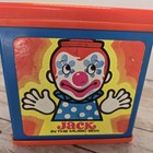 Vintage 1976 Jack In Box The Music Box  Mattel Clown Pop Goes The Weasel Works 