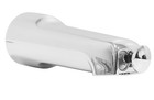 Mixet Slip Fit Tub Diverter Spout Chrome 6-1 2  Length 1 2  Nominal 5 8  Od