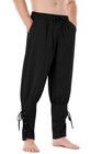 Xingcool Pirate Pants Costume Men Renaissance Medieval Viking Trousers