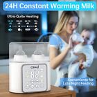 Bottle Warmer For Baby  Double Bottlers Milk Warmer 9 In 1 Fast Food Heater 