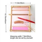 Knewmart Wooden Multi-craft Weaving Loom Large Frame To Handcraft For Kids An   