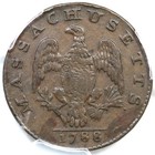 1788 R 15-m R-5- Pcgs Vf30 Period Massachusetts Cent Colonial Copper Coin