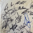 2013 Us Open Tour Signed Flag Jsa Loa Auto Tiger Woods Phil Mickelson Mcilroy 