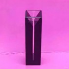 2pcs Micro Quartz Cuvette Black Wall 10mm Path 1mm Inner Jgs1 350ul Spectrometer