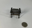 Vintage Acme Studio Mini Sterling Silver Red blue Chair By Gerrit Rietveld