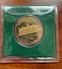 Solid Bronze Commemorative Medal  Mount Vernon  George Washington 