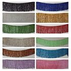 Fringe 8  Belly Dance Hip Scarf Belt Chain Skirt And Bra  