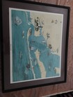 Noaa Pensacola Bay Florida Us Gulf Coast Framed Nautical Chart Map Print