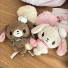 Sanrio Bunny Field Furry Caramel Rabbit Doll Cute Cartoon Sweet Plush Toy Gifts
