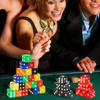 36 Pieces Casino Dice Set 19mm Large Dice Game Acrylic 6 Sided Colored Dice Bulk