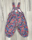 Vintage Oshkosh Bgosh Floral Overalls Size 24m