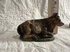 Replacement Vintage Cow Nativity Scene Possibly Fontanni Christmas Manger