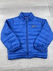 Patagonia Jacket Youth 3t Blue Baby Down Sweater Full Zip Puffer Boys 60520 Down