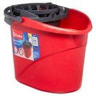 O-cedar Quickwring    2 5 Gallon Mop Bucket With Wringer  Red Free Shipping
