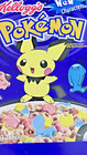 Rare 2001 Vintage Kellogg   s Pokemon Empty  Cereal Box Featuring New Characters