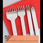 3 4 5 6mm Leather Craft Tools Hole Punches Stitching Punch Tool 1 2 4 6 10 Prong