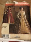 Lot Costume Patterns Simplicity Renaissance Elizabethan 8587 9531 8881 3782