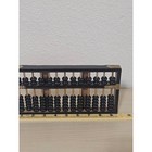 Vintage Wooden Abacus Black Beads Decorative Desk Accessory