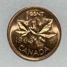 1963 Canadian Penny Bu From Original Roll