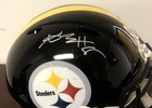 Antonio Brown Signed Pittsburgh Steelers Full Size Helmet  7x Pro Bowl  Sb  Jsa
