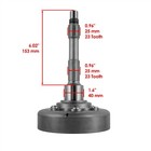 Centrifugal Wet Clutch Shaft W  Pads For Arctic Cat Wildcat 1000gt Ltd 2012 2013