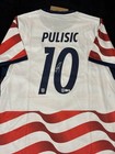 Christian Pulisic Signed Team Usa Pro Style Soccer Jersey Coa