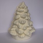Vintage Mold Christmas Tree Napkin Or Card Holder Ready To Paint Ceramic Bisque