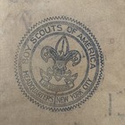 Vintage Boy Scouts Of America Brown Canvas Canvas Backpack