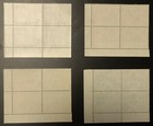 Aden - Kathiri 1949 Kgvi Upu Complete Set Mnh Blocks Sc  16-19  Sg  16-19 Plate1