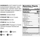 Organic Italian Pizza Flour     Non-gmo Double Zero 00 Pizza Crust Mix  Extra Fine