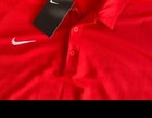 Nike Men   s Team Sports Golf Polo Shirt Sz  S New Ci4470-657 Red
