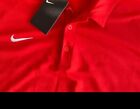 Nike Men   s Team Sports Golf Polo Shirt Sz  Xl New Ci4470-657 Red